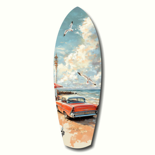 Timeless by the Sea Glass Wall Art.