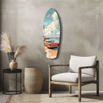 Timeless by the Sea Glass Wall Art.