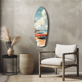 Timeless by the Sea Glass Wall Art.