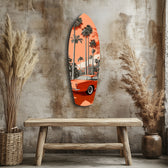 California Dreams Glass Wall Art.