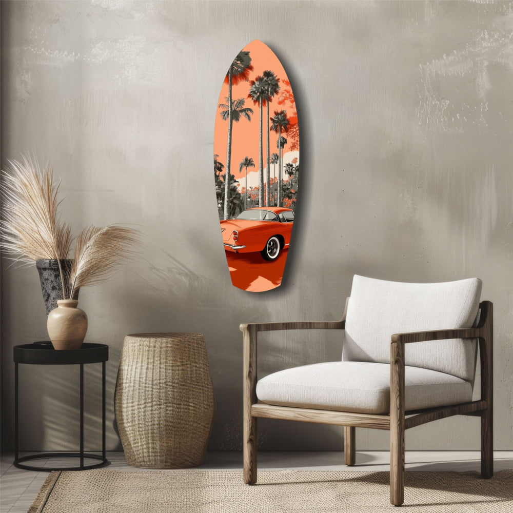 California Dreams Glass Wall Art.