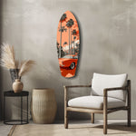 California Dreams Glass Wall Art.
