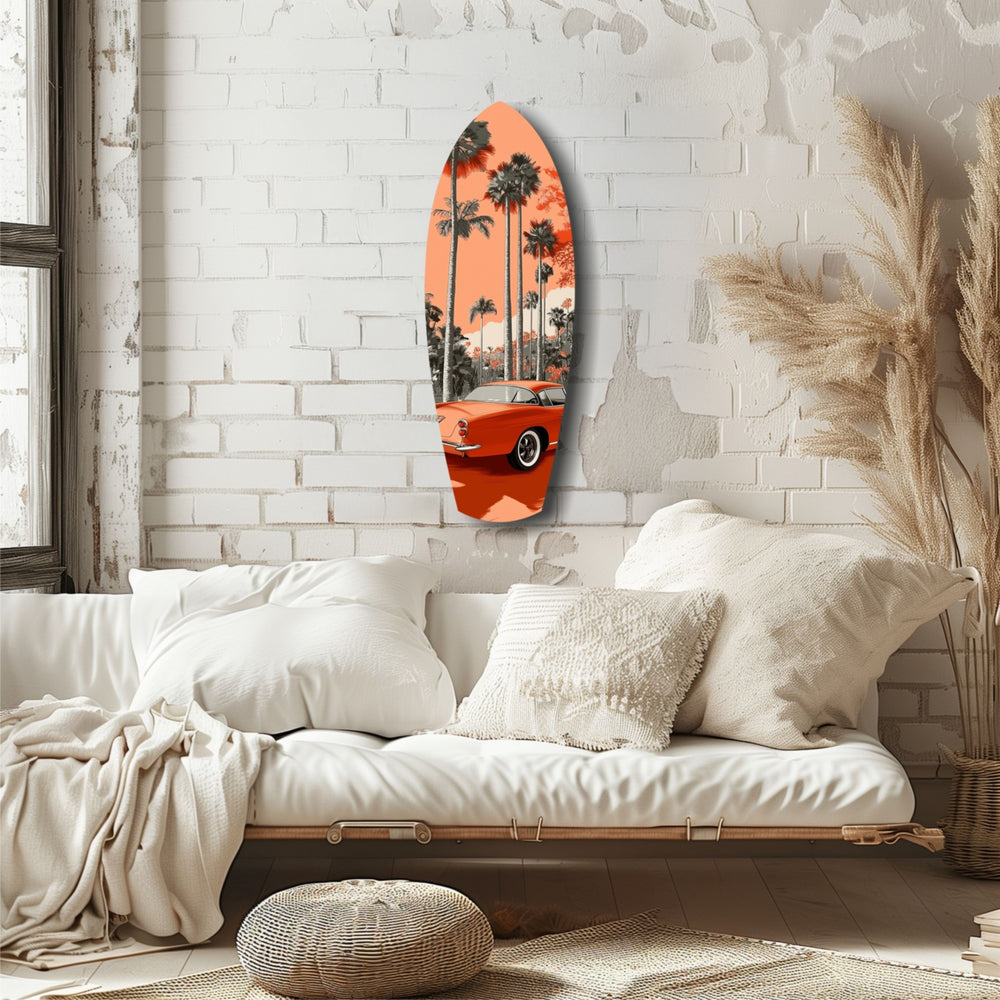 California Dreams Glass Wall Art.