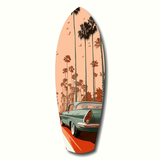 California Dreams V2 Glass Wall Art.