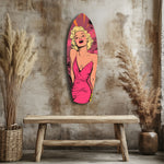 Marilyn Monroe V2 Glass Wall Art.