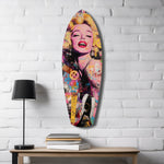 Marilyn Monroe V3 Glass Wall Art.