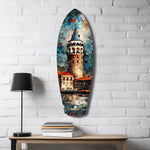 Galata Tower Glass Wall Art.
