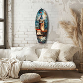 Galata Tower Glass Wall Art.