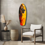 Lion Pride V2 Glass Wall Art.