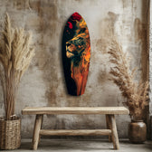 Lion Pride V5 Glass Wall Art.