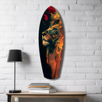Lion Pride V5 Glass Wall Art.