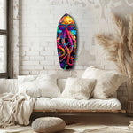 Mr Octopus Glass Wall Art.
