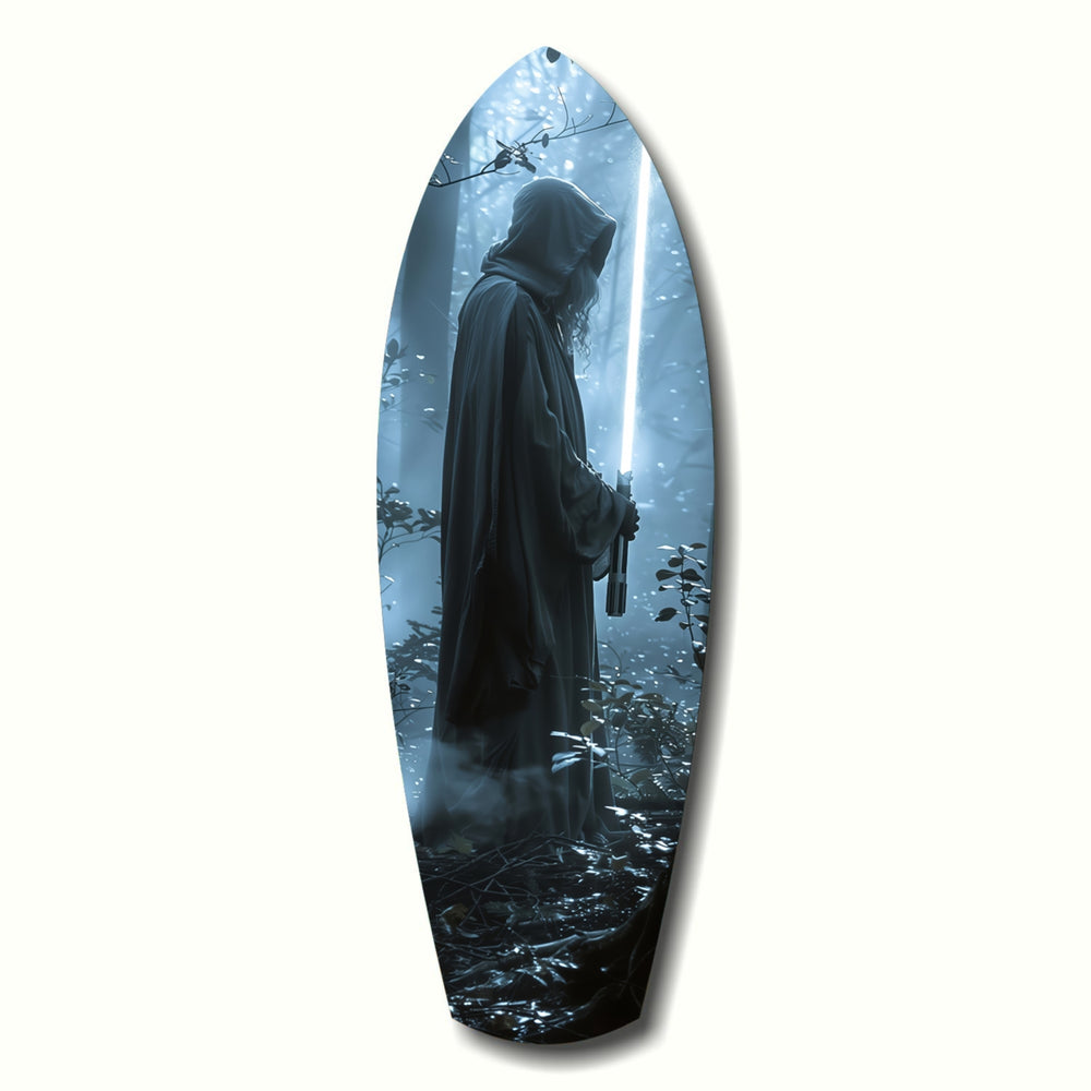 Light Saber Glass Wall Art.