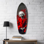 Einstein Mood V2 Glass Wall Art.