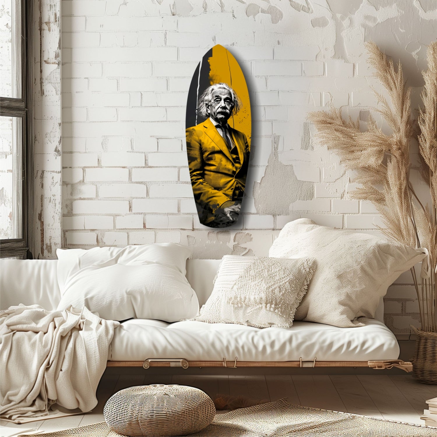Einstein Listening Glass Wall Art.