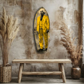 Einstein Standing Glass Wall Art.