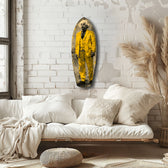 Einstein Standing Glass Wall Art.