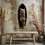 Lioness Glass Wall Art.