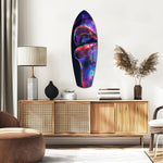 Colorful Lips V2 Glass Wall Art.