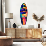 Colorful Lips V6 Glass Wall Art.