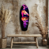 Colorful Lips V7 Glass Wall Art.