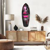 Colorful Lips V16 Glass Wall Art.