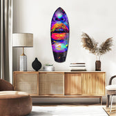 Colorful Lips V18 Glass Wall Art.