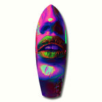 Colorful Lips V19 Glass Wall Art.