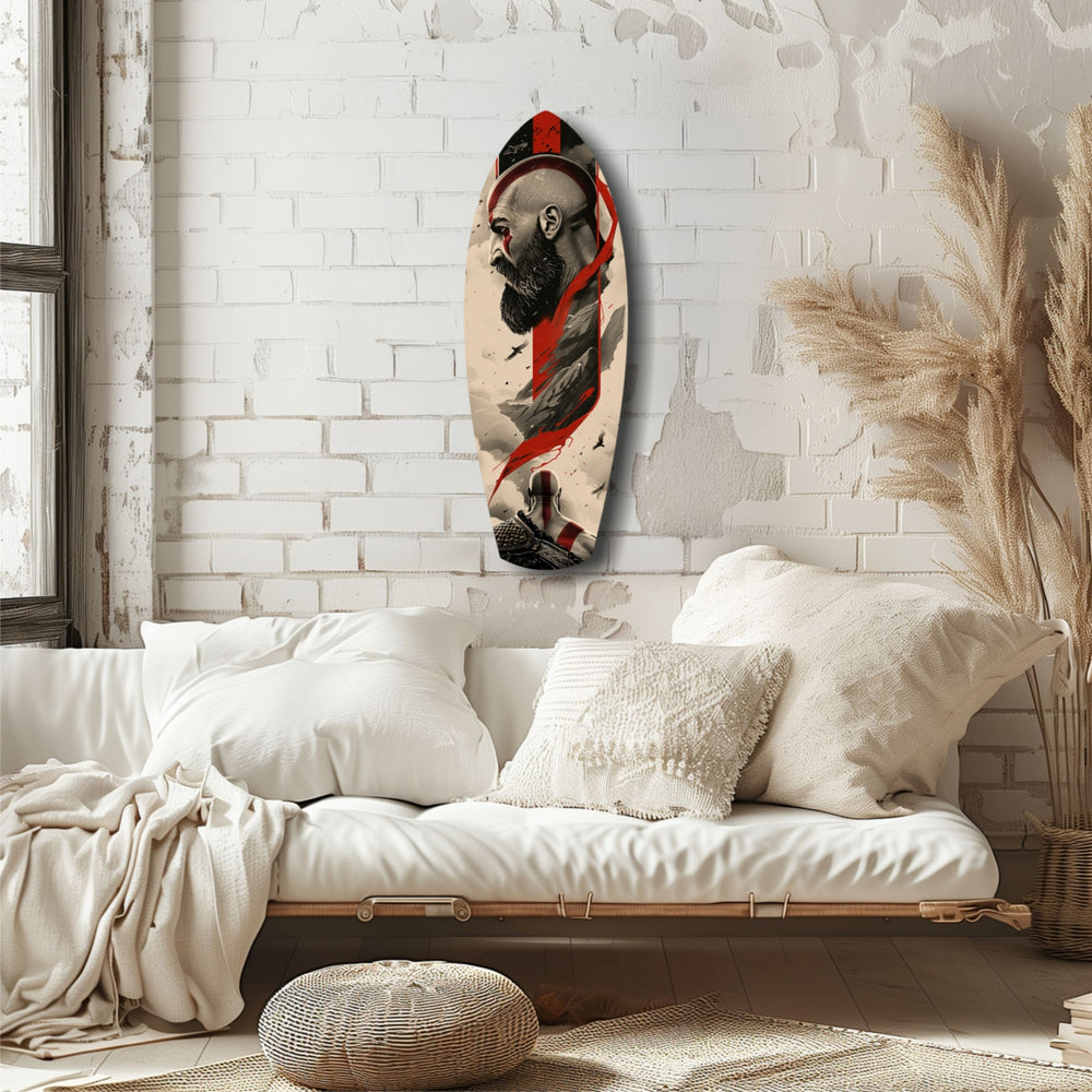 Kratos Glass Wall Art.