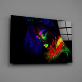 UV neon profile bringing club drama to a contemporary living space