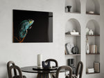 Chameleon panel adding wildlife wonder to a child's room