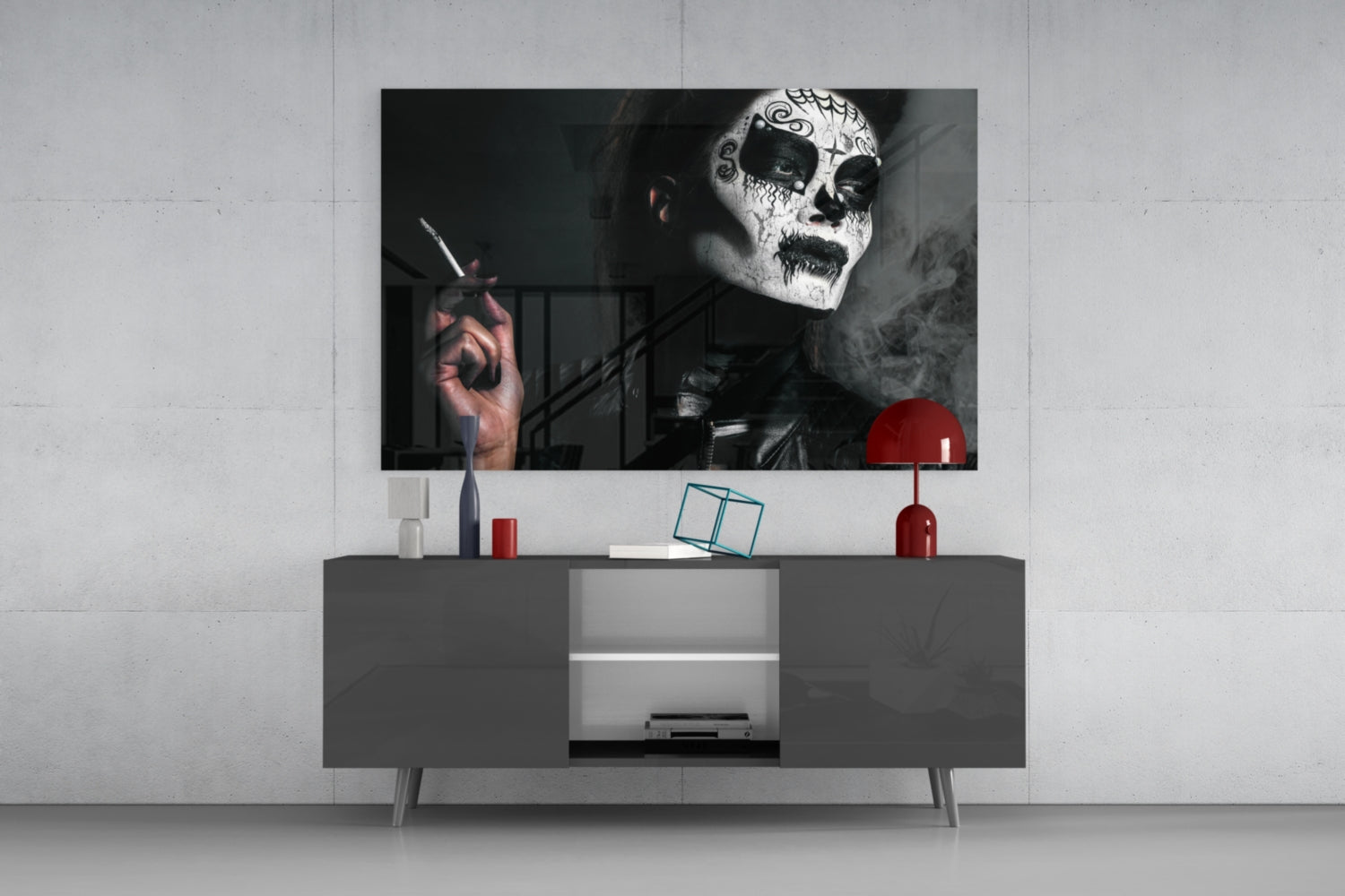 Women's Glass Wall Art.