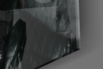 Women's artwork anchoring a gallery-inspired wall