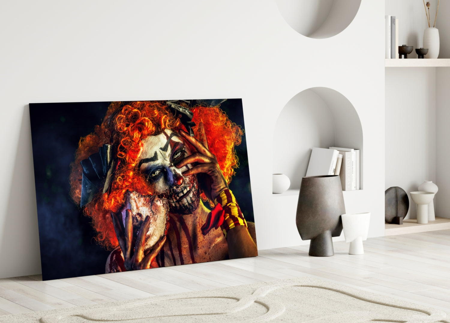 Women's Glass Wall Art.