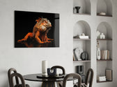 Komodo Dragon panel adding wildlife wonder to a child's room