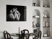 Lion panel adding sentinel presence to a study