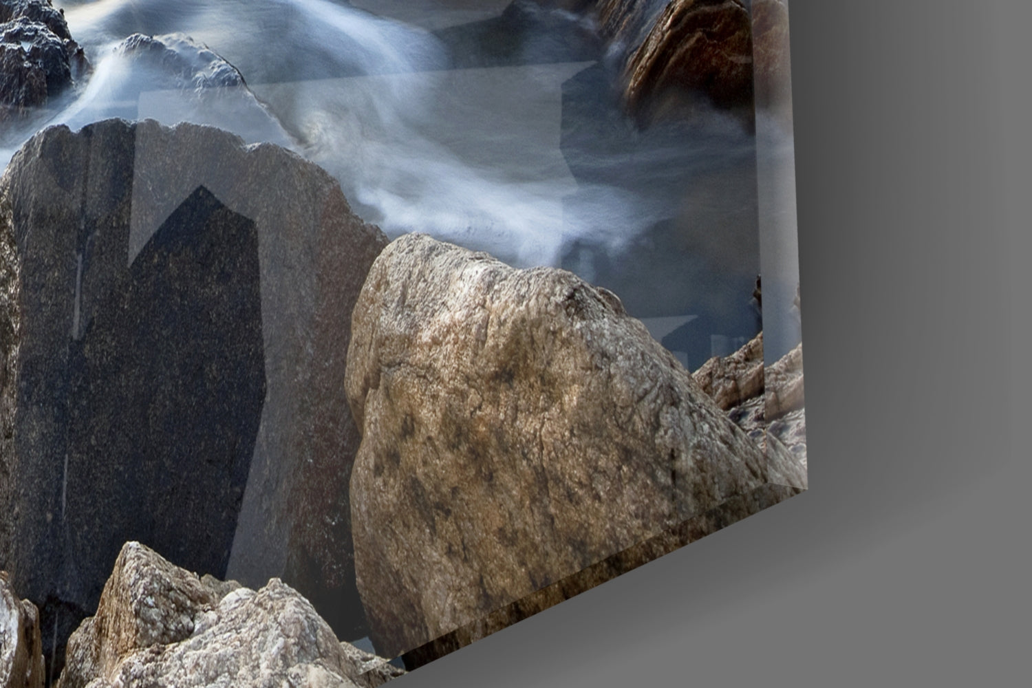 Sea Landscape Glass Wall Art.