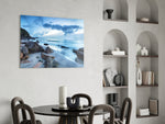 Sea Landscape panel adding tranquil focus to a study