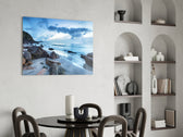 Sea Landscape panel adding tranquil focus to a study
