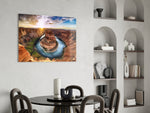 Canyon panel adding explorer mood to a study