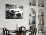 Cliffs panel adding stormfront pulse to a living room