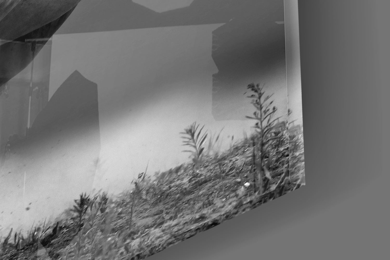 Running Horse Glass Wall Art.