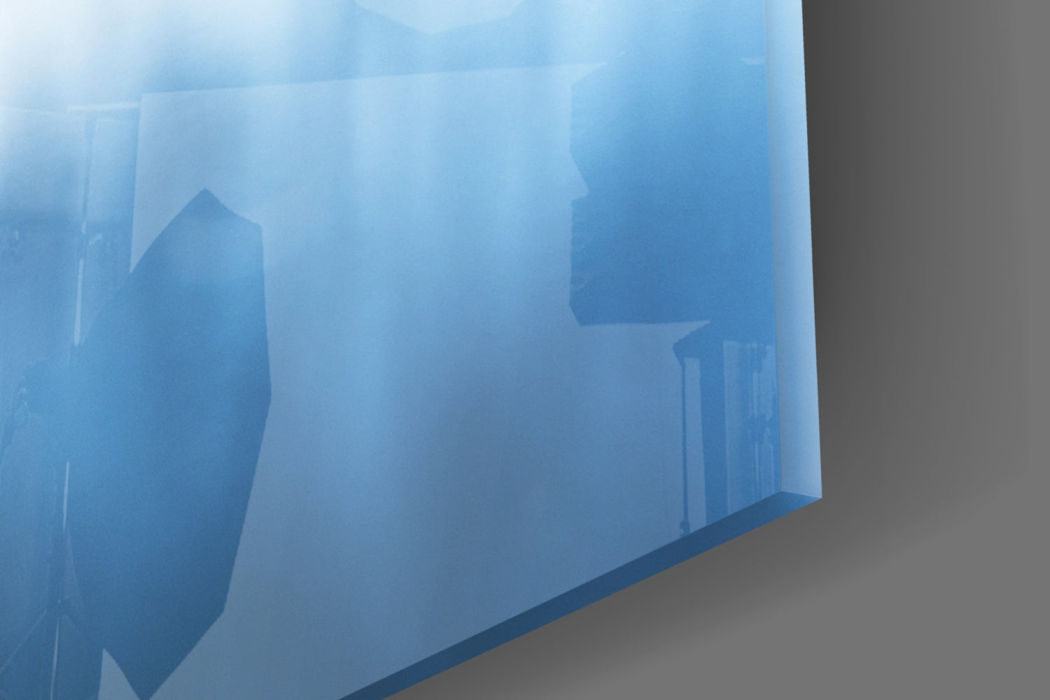 Sunset on the Beach Glass Wall Art.