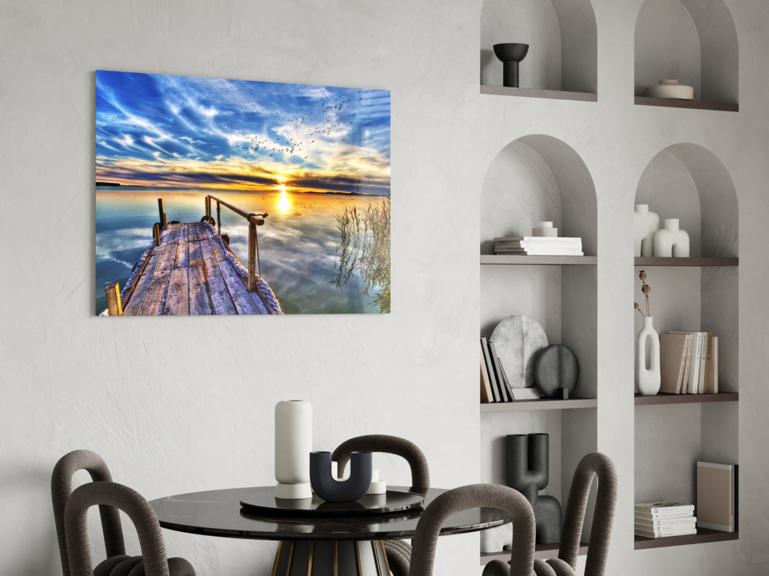 Dock Glass Wall Art.