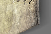 World Map artwork anchoring an entryway with warm palette