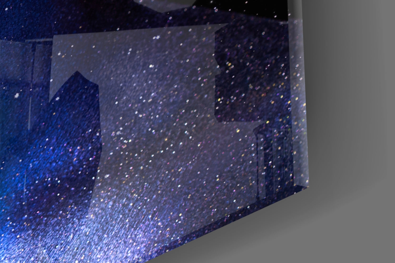 Woman Portrait Glass Wall Art.