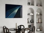 Green Leaf panel adding serene mood to a bedroom