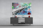 Illustration Dock panel catching daylight to reveal its watercolor wash