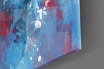 Illustration Dock artwork anchoring a contemporary wall in bright palette