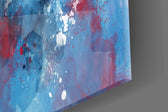 Illustration Dock artwork anchoring a contemporary wall in bright palette